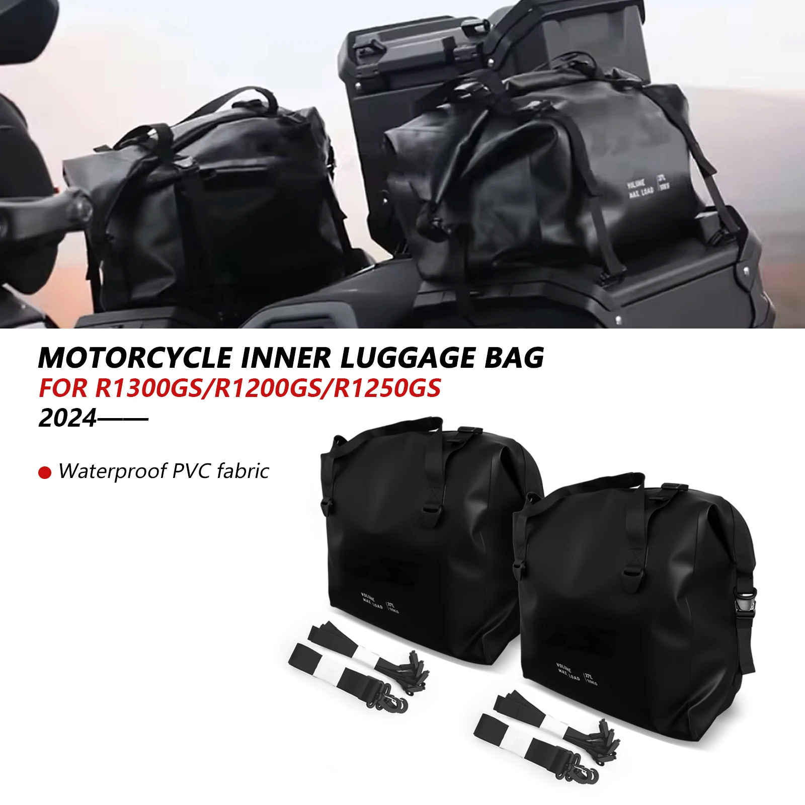 

Аксессуары для мотоциклов, алюминиевый чехол, сумка-вкладыш, багажная коробка, внутренние сумки для R1300GS Adventure R1200GS R 1300 GS ADV R1250GS 2024-