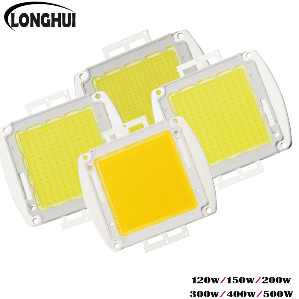 

High Power 120W 150W 200W 300W 500W LED COB Bulb Chip Warm Cool Natural White For 500W 400W300W Integration Spotlight Floodlight