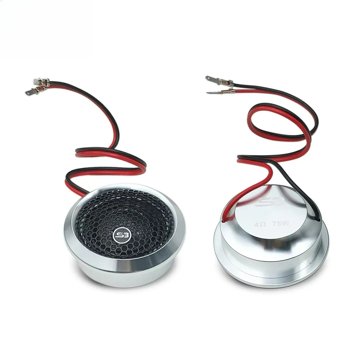 

New 1-inch car tweeter Super HiFi tweeter Neodymium speaker 75W tweeter car kit