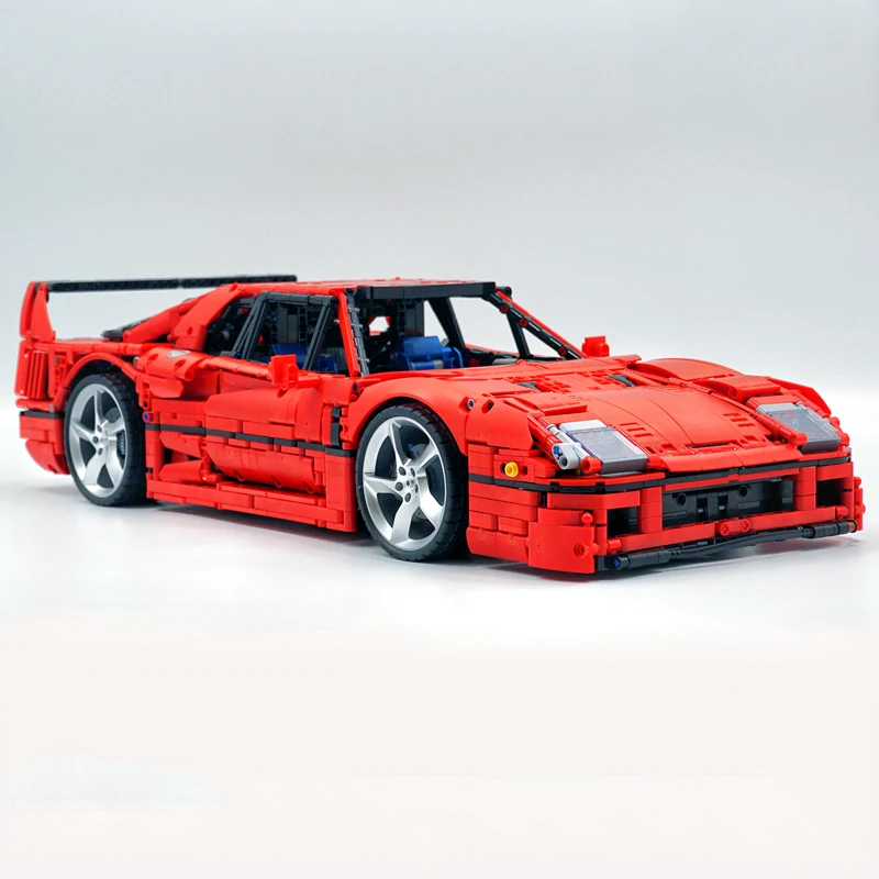 NEW High-Tech F40 SP3 MOC-140404 Super Sport Racing Car Ferraried Building Blocks Puzzle DIY Toys Chrismas Gifts For Children