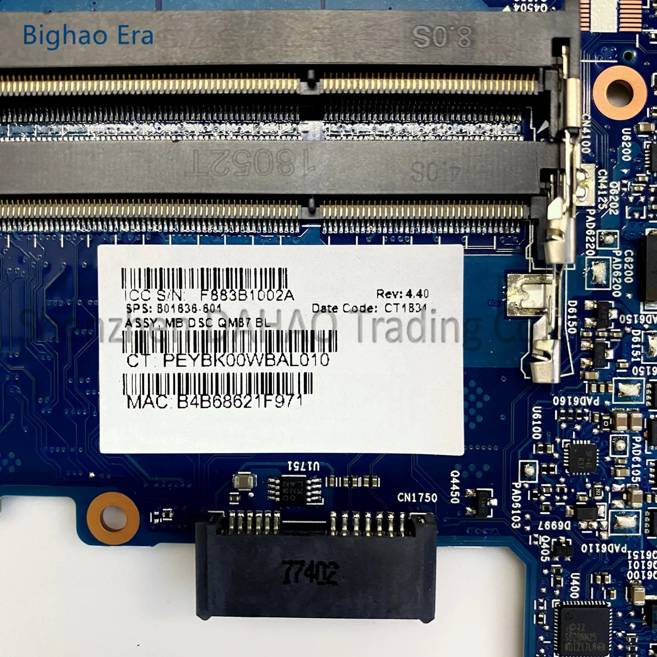 Dla HP ProBook 640 G1 650 G1 pลyta gลรณwna Laptop z HM86 HD8750M 1GB-GPU 6050A2566401-MB-A04 744018-001 744018-601 801636-601