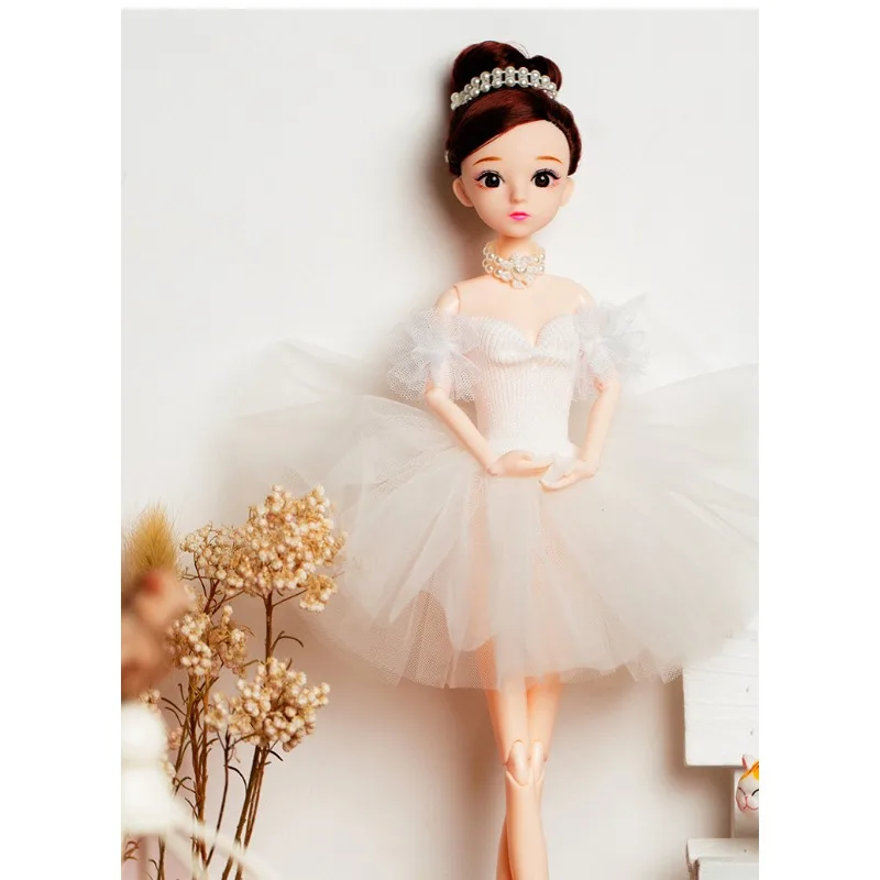 LX1047 New style Toy accessories gift pretty White pink  purple Xianxian doll / 12 Joints moveable