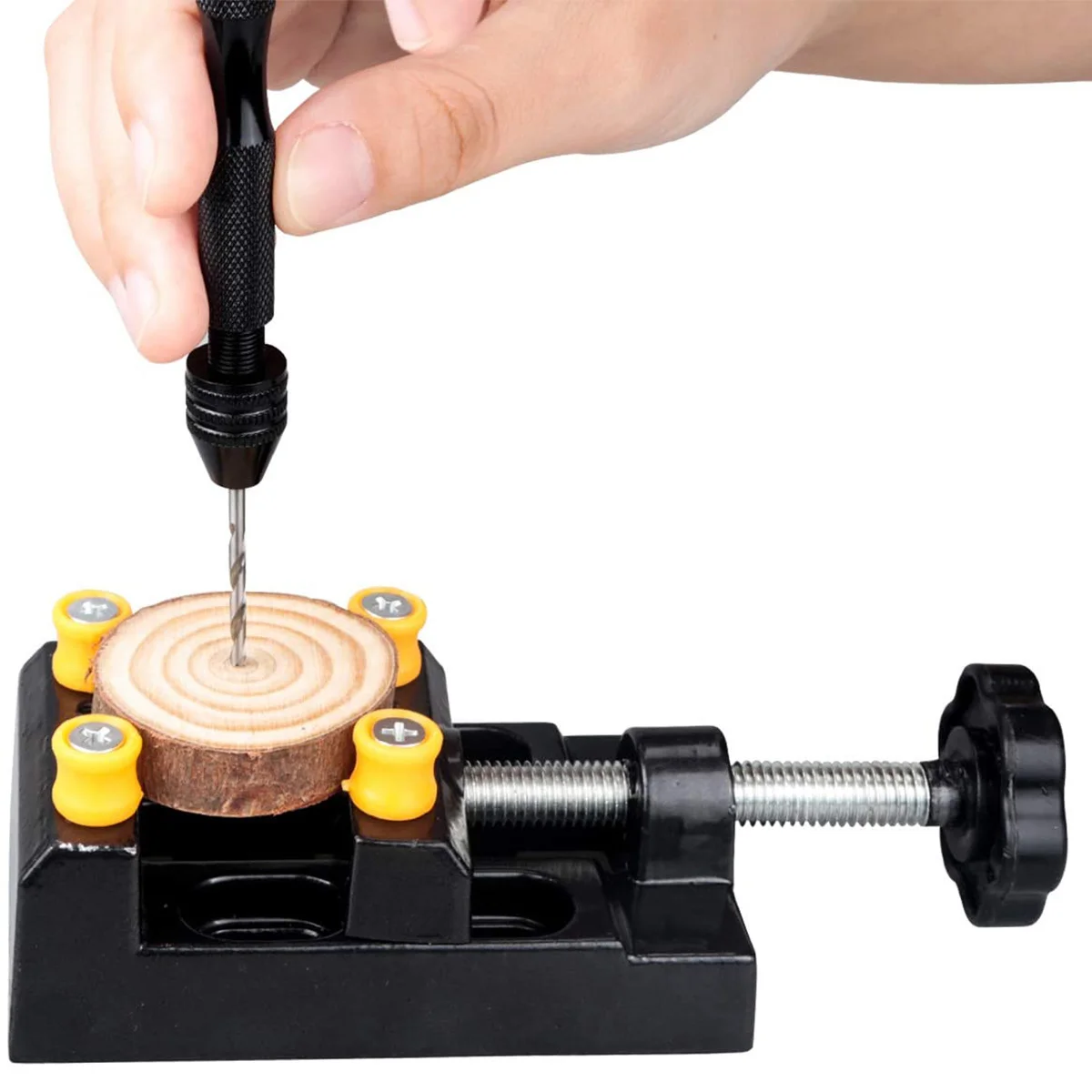 

27 шт. набор сверл, ручная дрель, инструмент для резьбы по ореху, зажим для резьбы, прочный, простой в эксплуатации, многофункциональный набор сверл, набор тисков для резьбы