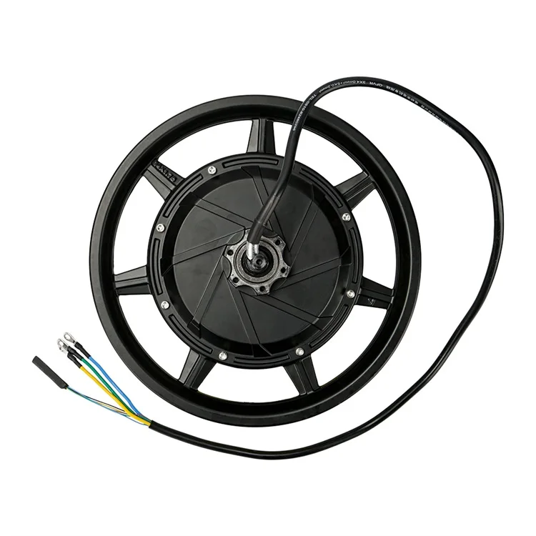 3500W 72V Enhanced 14-inch High-power Hub Motor Brushless Motor Chauffeur-Driven Scooter Motor High Speed