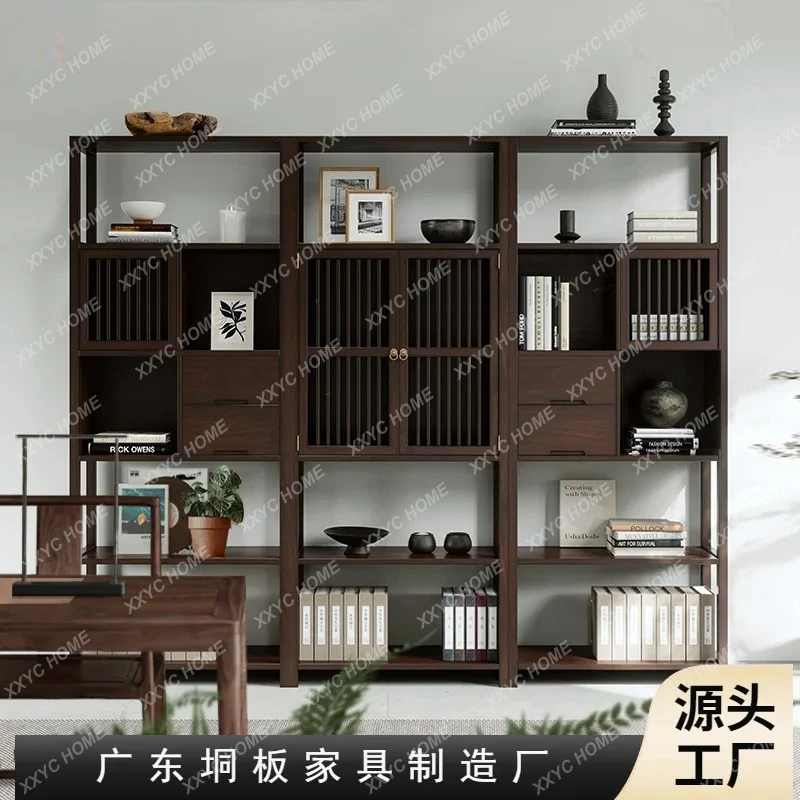 

LX Bogu Rack Tea Cabinet Tea Display Rack Tea Room Ornament Storage Partition Shelf New Chinese Style armoire ming antique