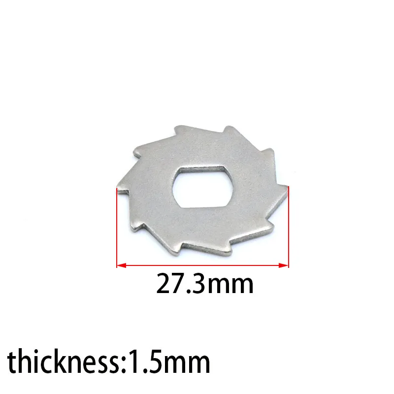 Stainless Steel Tooth Disk, Baitcasting Reel, Fishing Wheel Accessories, Black FOR Max3, Bmax3 Promax3, B3P3, Luya, Lei Qiang