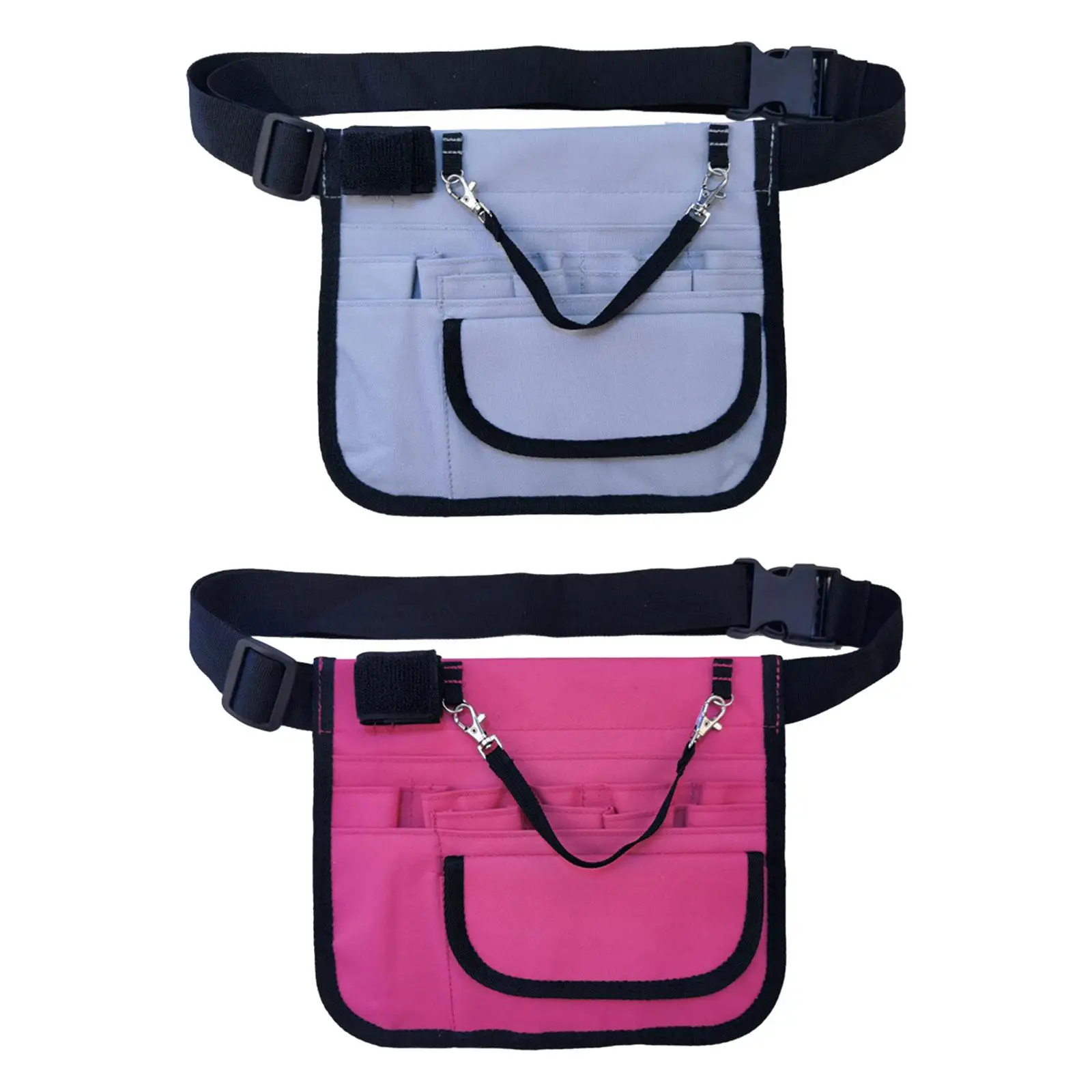 Nurse Waist Bag Hip Bag Adjustable Multi Compartment Case Portable Tool Case Fanny Pack for Care Kit Tool Nurse Supplies