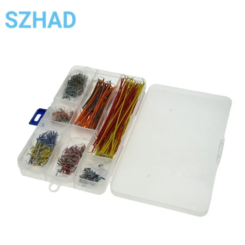 65/140/560/840Pcs/Box Solderless Breadboard Jumper Wires U Shape Breadboard Jumper Cable Wire Kit for DIY Arduino Breadboard