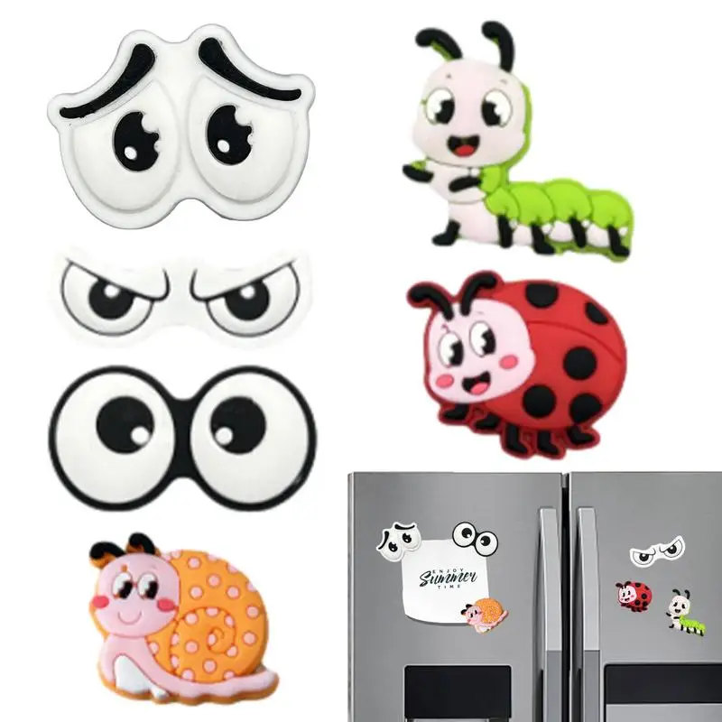 

Magnetic Plant Charm Safe Potted Plants Cartoon Magnets Funny Plant Eye Magnets For Indoor Outdoor Use Plant Lover Gifts For