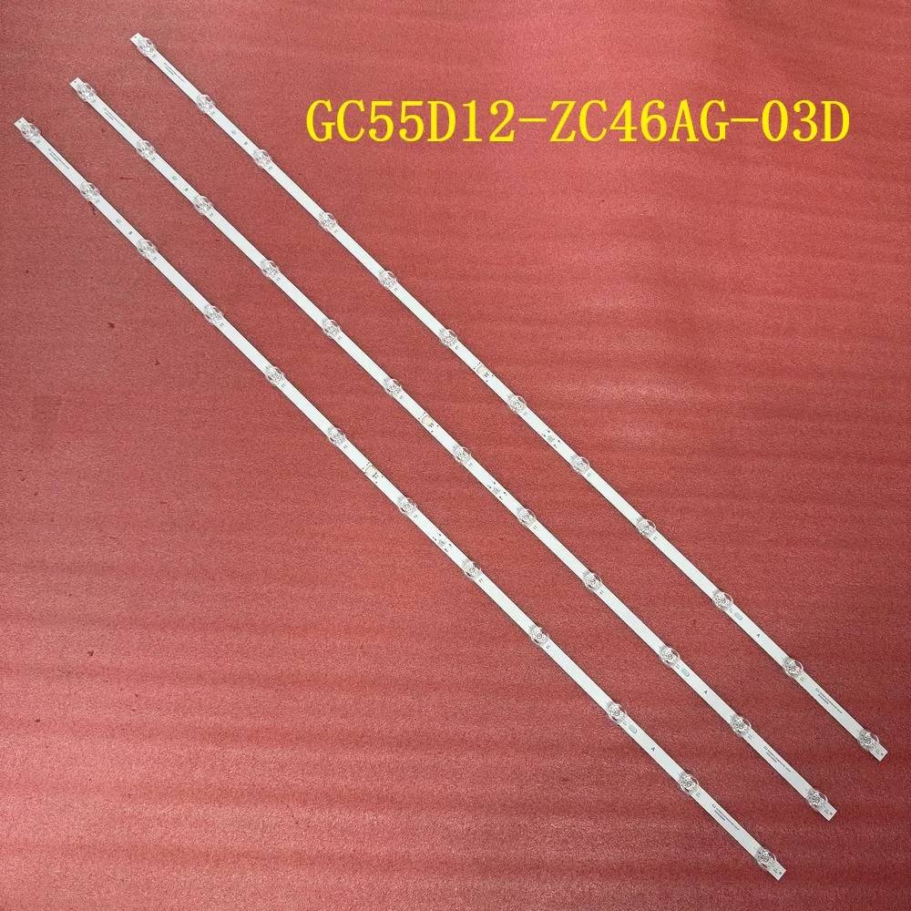 3pcs/set LED Backlight Strip for 55UQ7570PUJ 55UQ7050PSA GC55D12-ZC46AG-03D 303GC55009