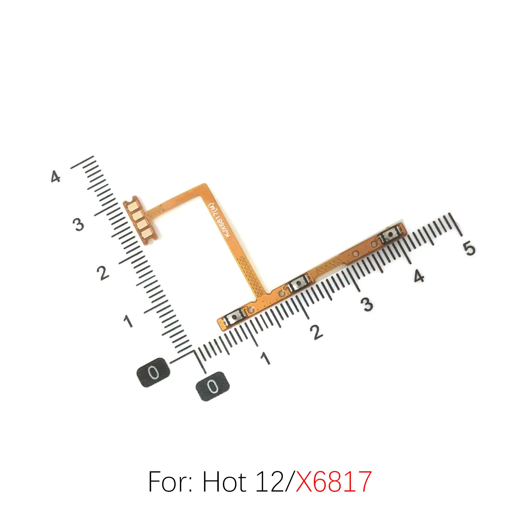 For infinix Hot7 Hot10 Hot11 Hot12 Hot20 X624 X623 X625 X650 X680 X682 X689 X675 X6812 Power Button volume Flex Cable OnOff