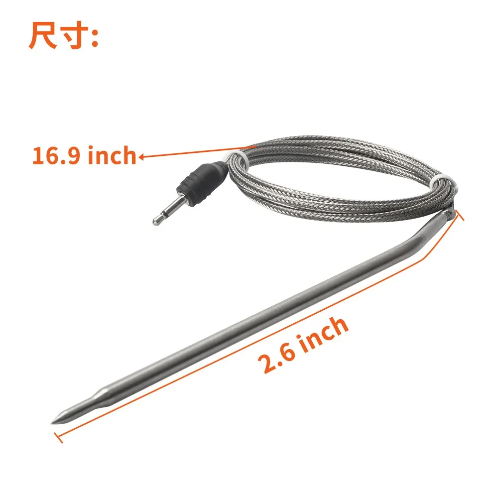 Vervanging hoge temperatuur vlees BBQ sonde temperatuursonde sensor past voor Camp Chef hout pellet grill temperatuursensor