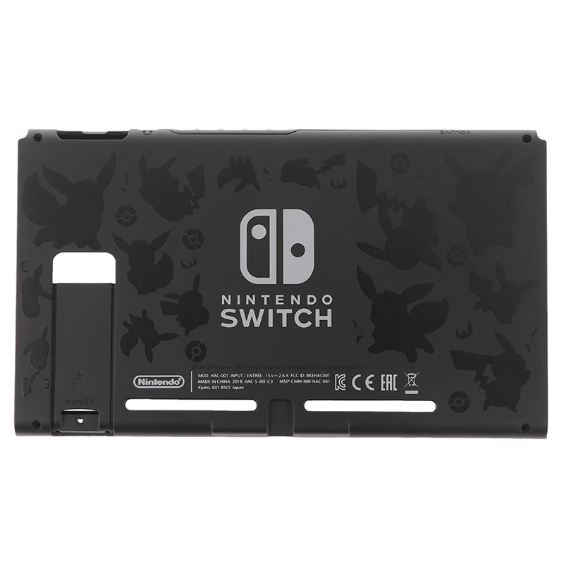 Estojo plástico traseiro limitado para Nintendo Switch, Painel de capa traseira, Frame para Nintendo Switch, Console de edição especial