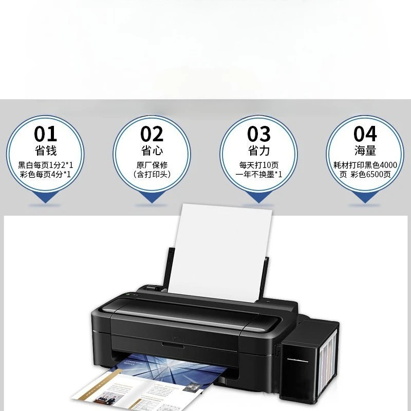 L130 Inkjet Photo & Document Printer for Home and Business Use