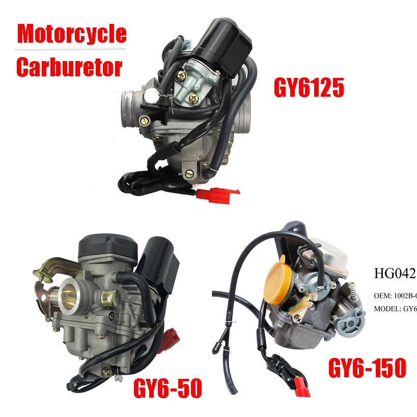 Motorcycle Carburetor for Kymco Keeway Jingcheng Qjmotor Italika Haojin for GY6125 BT125T GY6150 GY6-50 CS125 DS150 Carburetor
