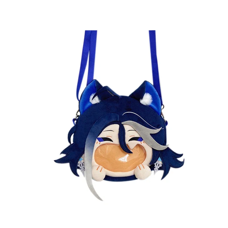 35 センチメートルゲームどこへの道アデラかわいい顔コスプレロリータ少女ぬいぐるみぬいぐるみ Itbag アニメぬいぐるみバックパックショルダーバッグギフト