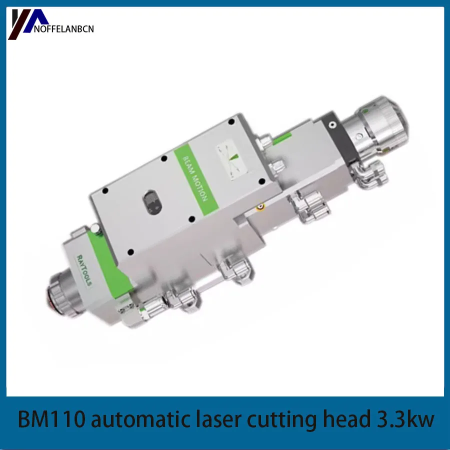 Raytools BM110 Laserkopf 3,3 kW mit Motortreiber QBH Metall CL100 FL155 automatischer Laserschneidkopf