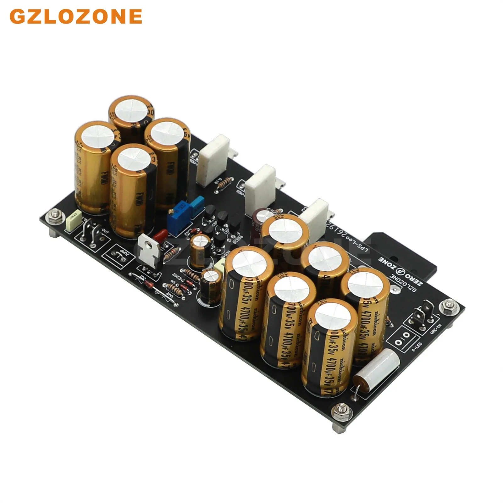 Флагманский LPS-Leo HI-END сверхмалошумящий линейный источник питания Готовая плата постоянного тока 5 В-24 В опционально с защитой от перенапряжения