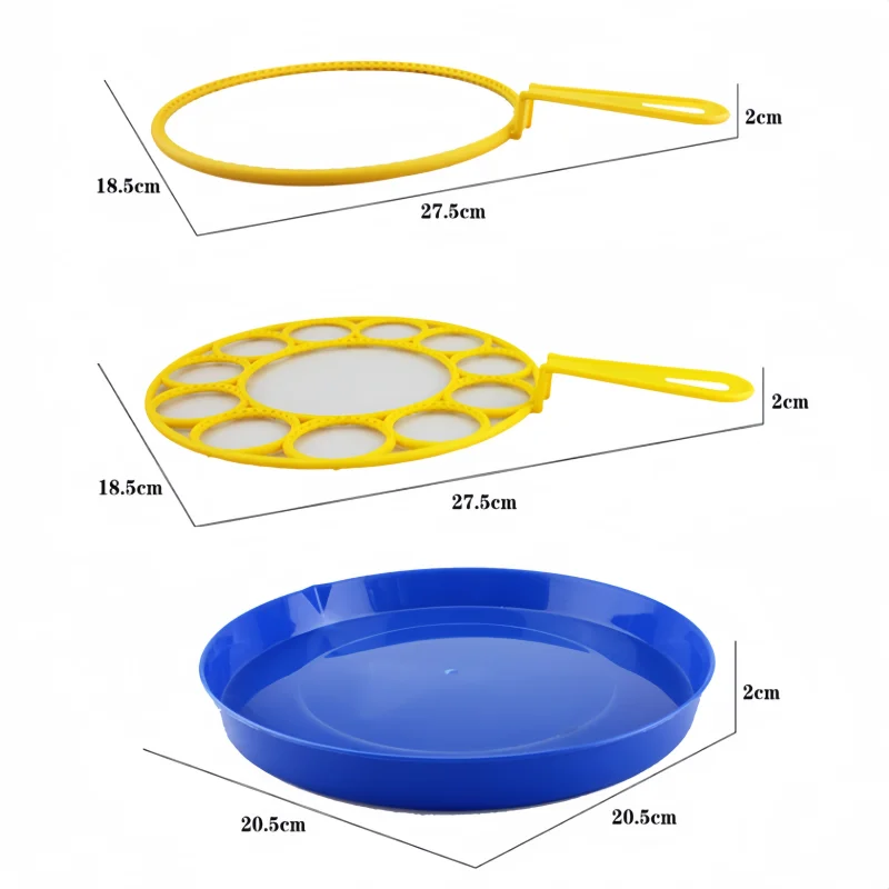 مجموعة عصا فقاعات كبيرة للأطفال ، دائرة فقاعة فاخرة ، مستلزمات تفاعل الوالدين والطفل ، وقت اللعب في الهواء الطلق ، حفلة عيد ميلاد ، ألعاب الأطفال