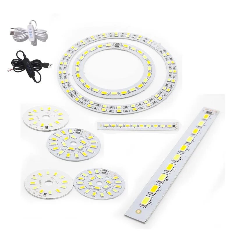 DC 5V Dimmable LED Light Beads board chip 10W 30W Surface night Light Source SMD 5730 DIY