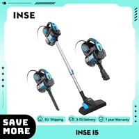 INSE I5 Corded Handheld Vacuum Cleaner 18Kpa Suction 600W Motor 1L Dust Cup for Wood Floor, Carpet, Stair, Curtain, Furniture