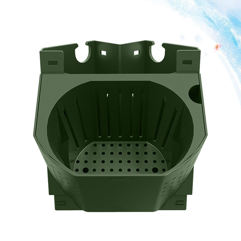

1 pc Corner Planter Wall Mounted Plant Container Vertical Hanging Right Angle Flowerpot Durable PP Material Garden Pots Easy