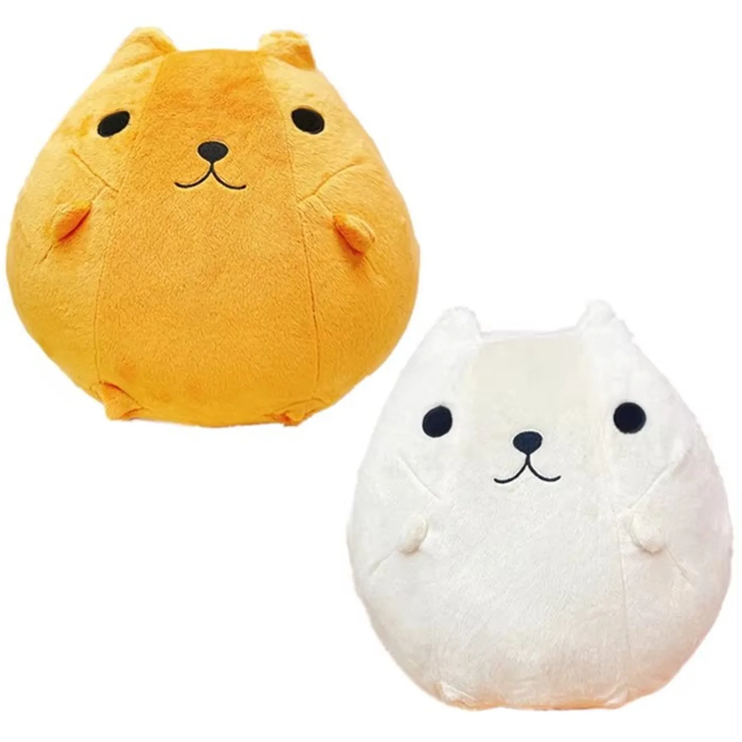 

New Cute Anime Kapibarasan Capybara-san Ball Plush Pillow Cushion Kids Stuffed Toys For Children Gifts 30CM