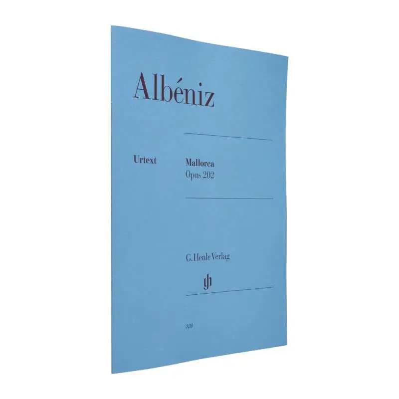 

HN830 Albniz Mallorca Op 202 Behr Johannes G Henle Verlag 9790201808307 Book