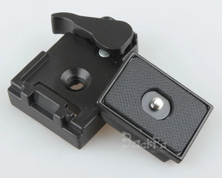 

10pcs dslr camera tripod monopod head kit quick seat + quick release plate for flash light stand mount 1/4 3/8 screw accessories