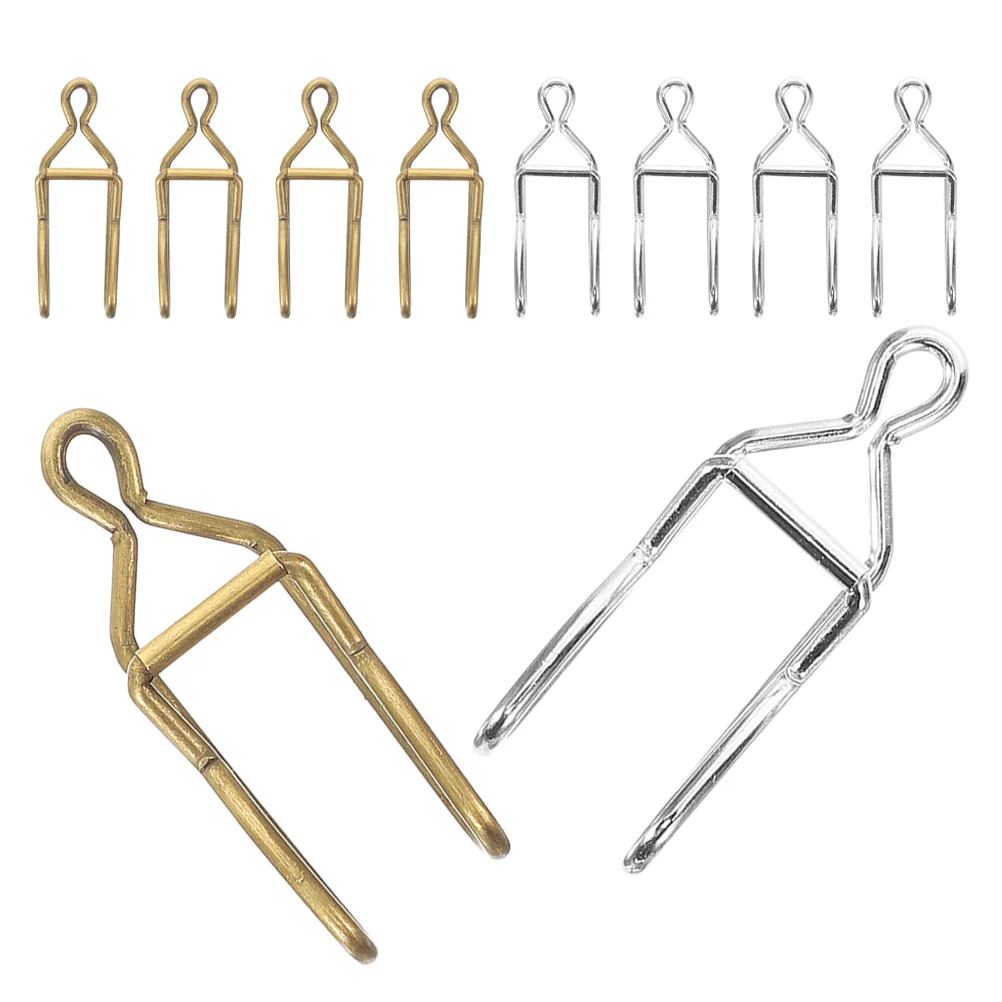 50 Pcs Pocket Watch Clasp Clasps for Chain Iron Clips Chains Metal DIY Accessory