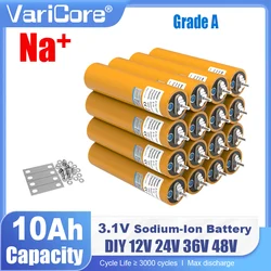 3.1V 10Ah Sodium-Ion battery 20c Resistant to Low,high Temperature DIY 12V 4s Inverter Electric Vehicle Travel Camping Grade A