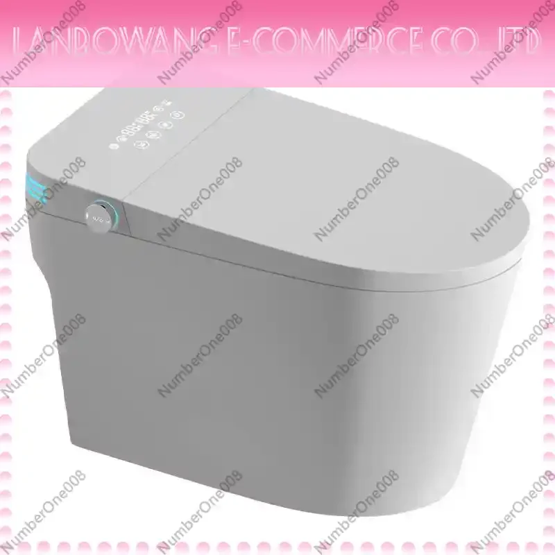 Smart toilet, automatic flip flushing, no water pressure limit, double waterway foam shield seat heating