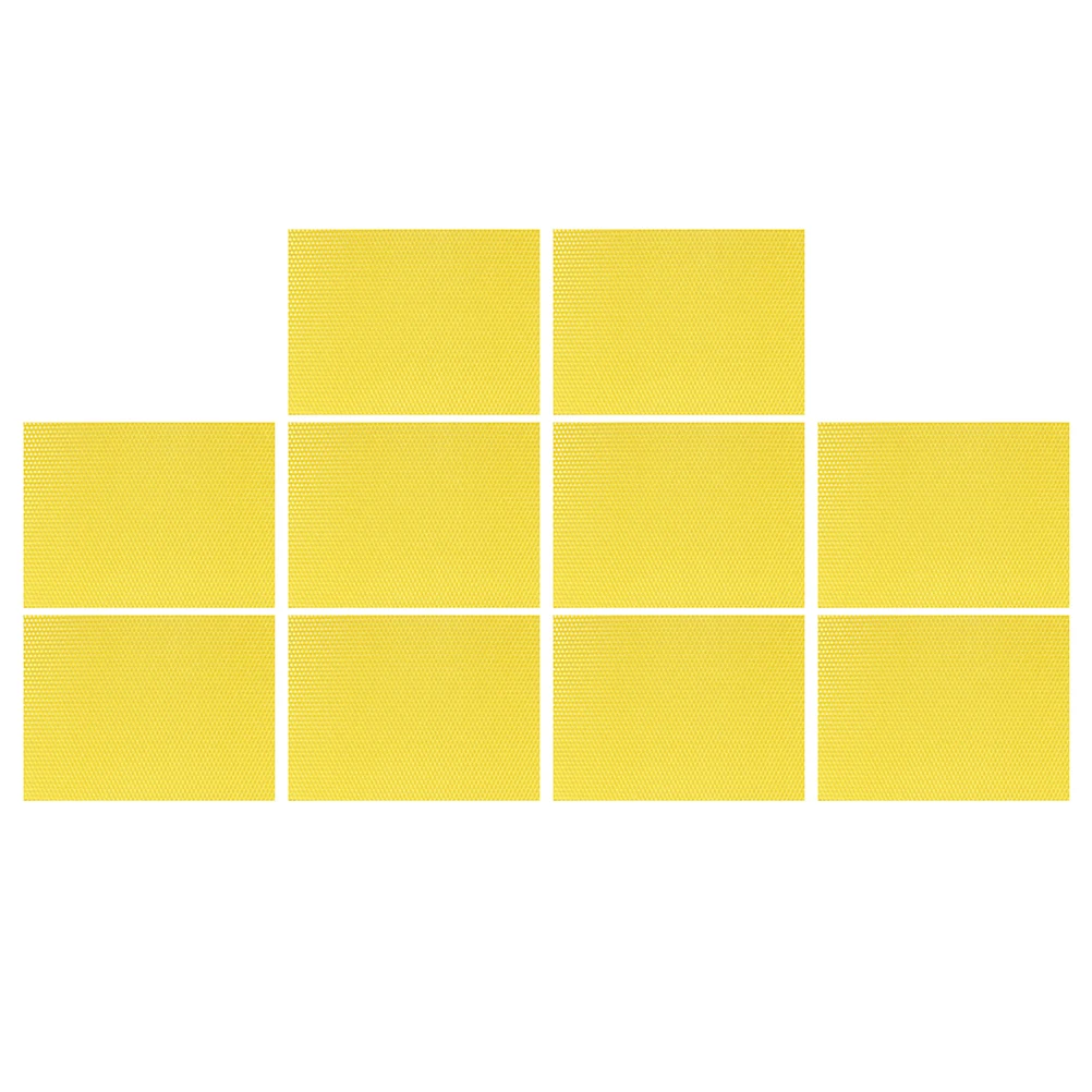 

30pcs Honeycomb Sheet Deep Foundation Beeswax Base Film Beehive Accessories Ideal Building Nesting Fast Honey Production
