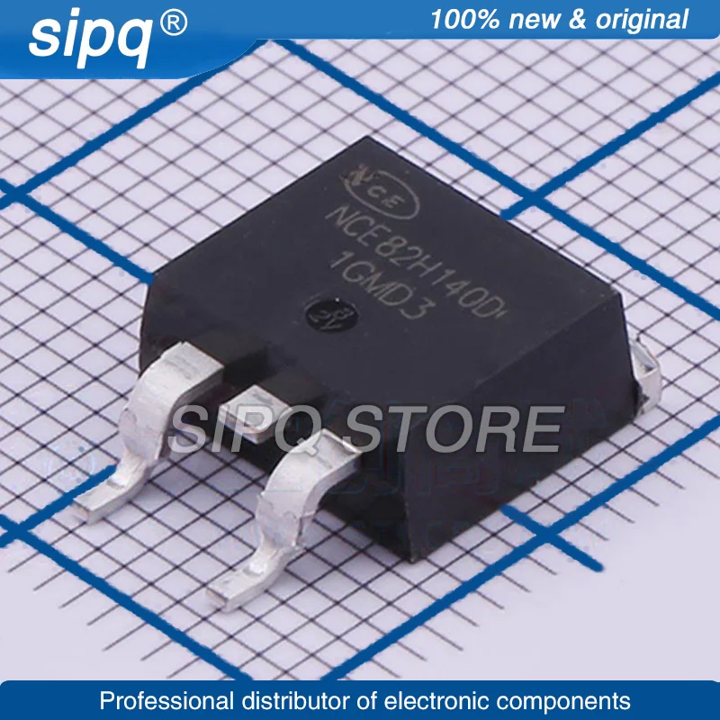 10PCS/LOT NCE82H140D 82H140D 82V 140A 4.3MΩ@10V,20A 220W 3V@250UA 1PCS N-CHANNEL TO-263-2 MOSFET  In Stock Authentic Product