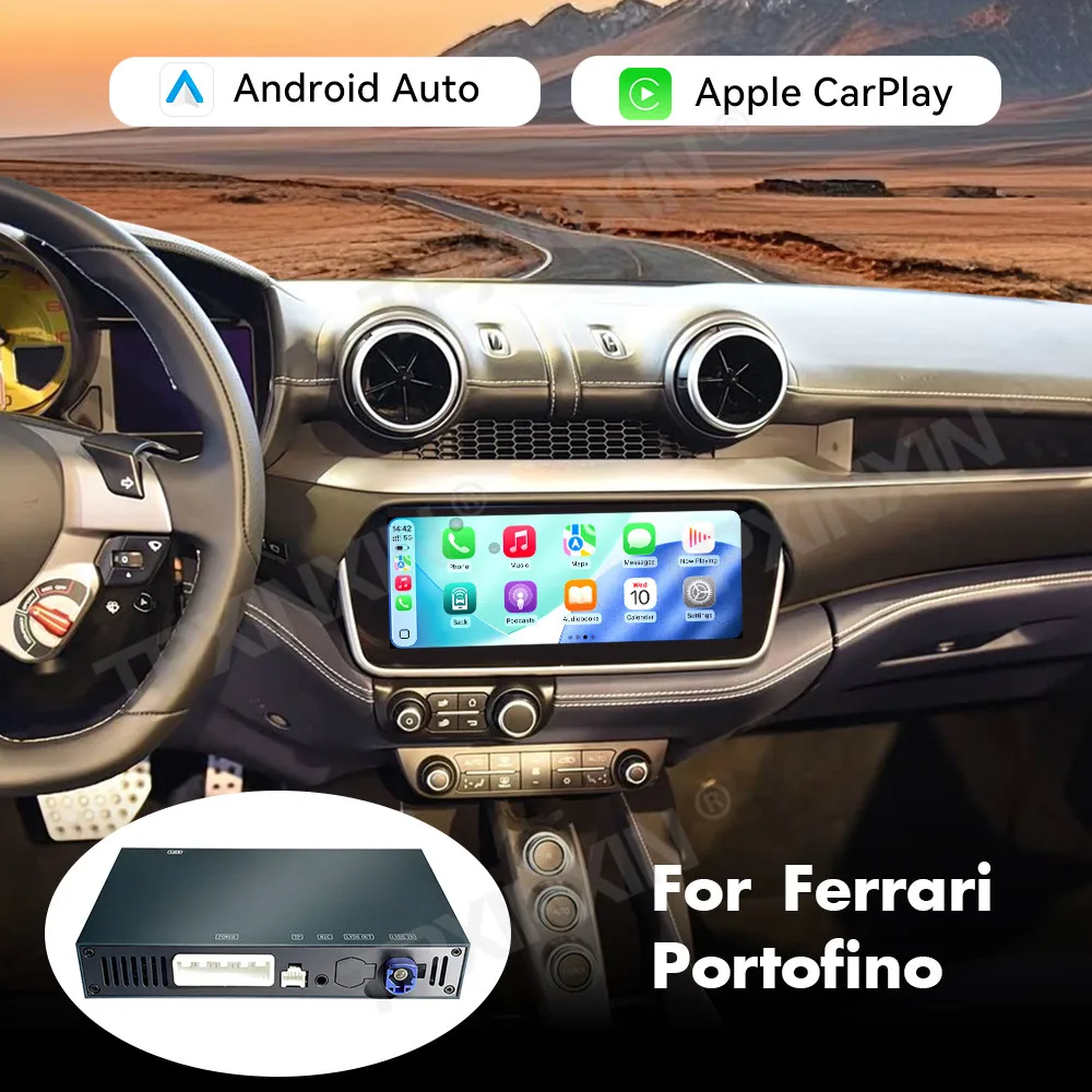 CarPlay Module Interface Box Wireless Carplay For Ferrari Protofino Android Auto Interface Mirror Link Car accessories