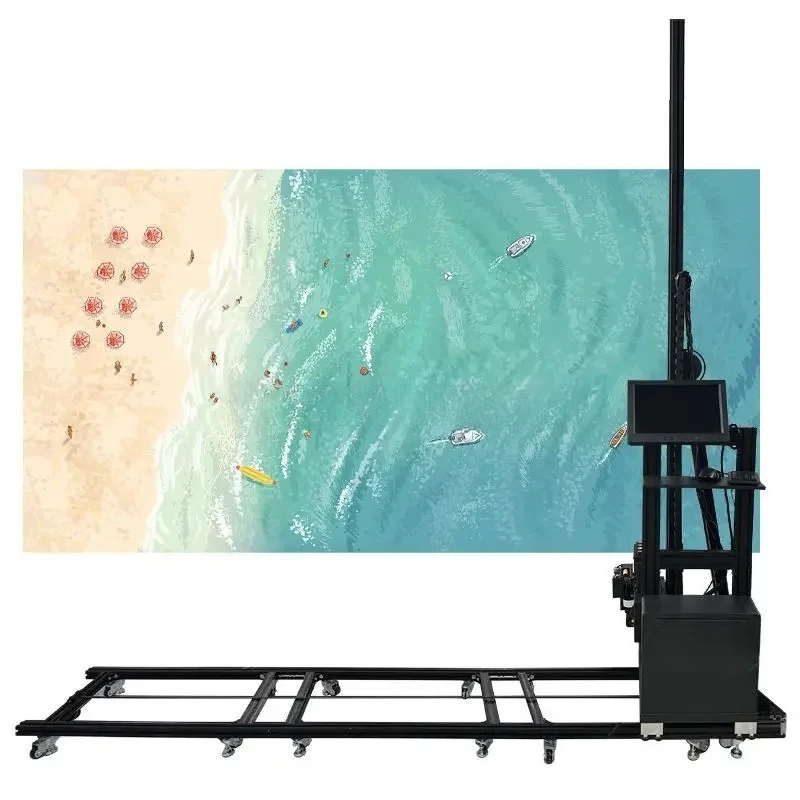 Imprimante murale UV verticale numérique 3D, nouveau Design, avec logiciel d'impression HD