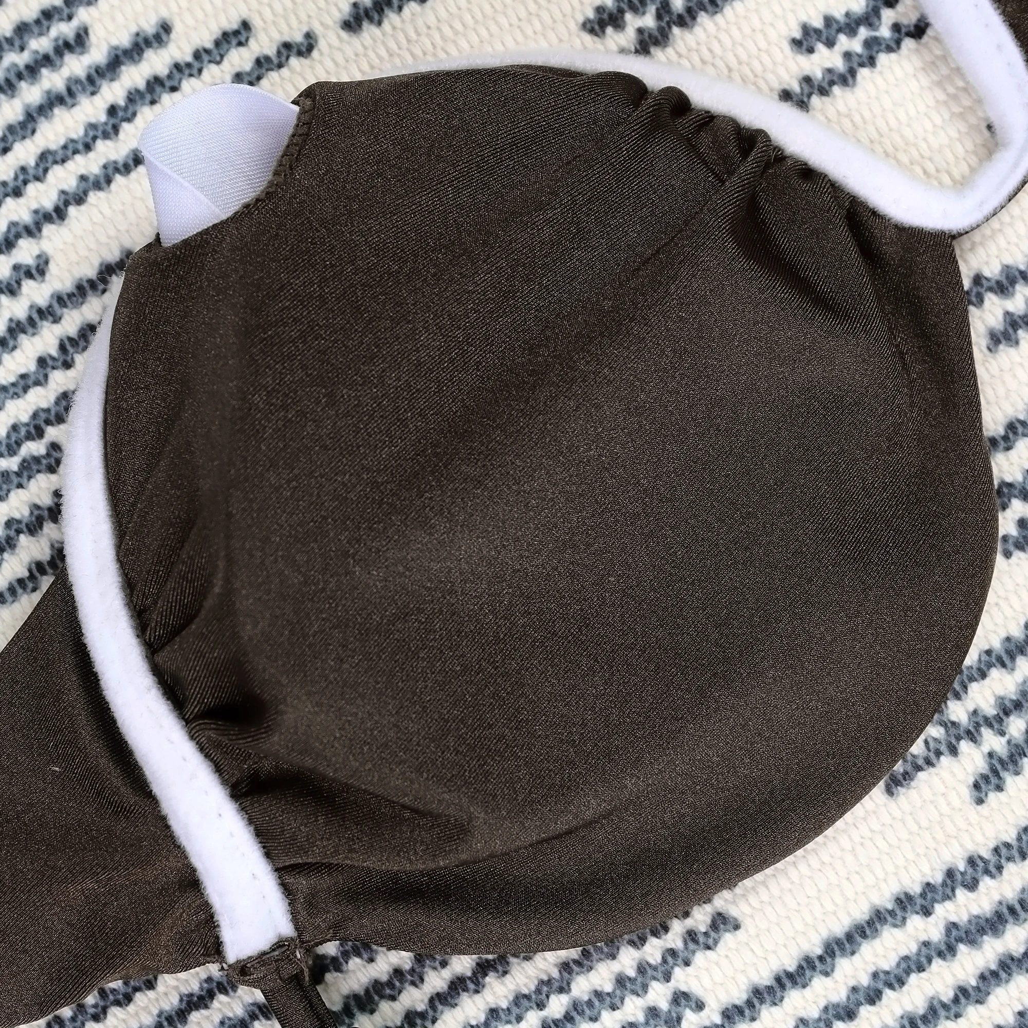 2026 Micro bikini da donna con scollo all'americana, costume da bagno con fasciatura, dettaglio pieghettato, design ritagliato, perizoma con scollo all'americana, costumi da bagno sexy