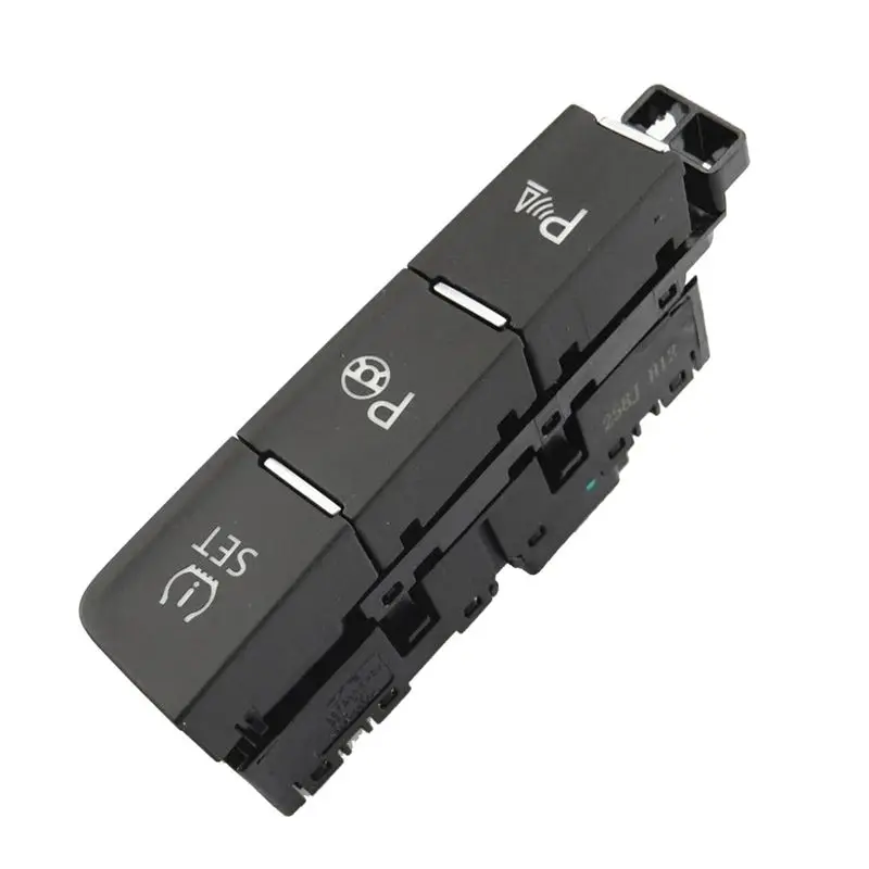 

Exclusive 1 PCS Multi Center Parking Panel PDC Tire Pressure Switch Button Black ABS For VW Golf MK7 Right Side 5G1927238E