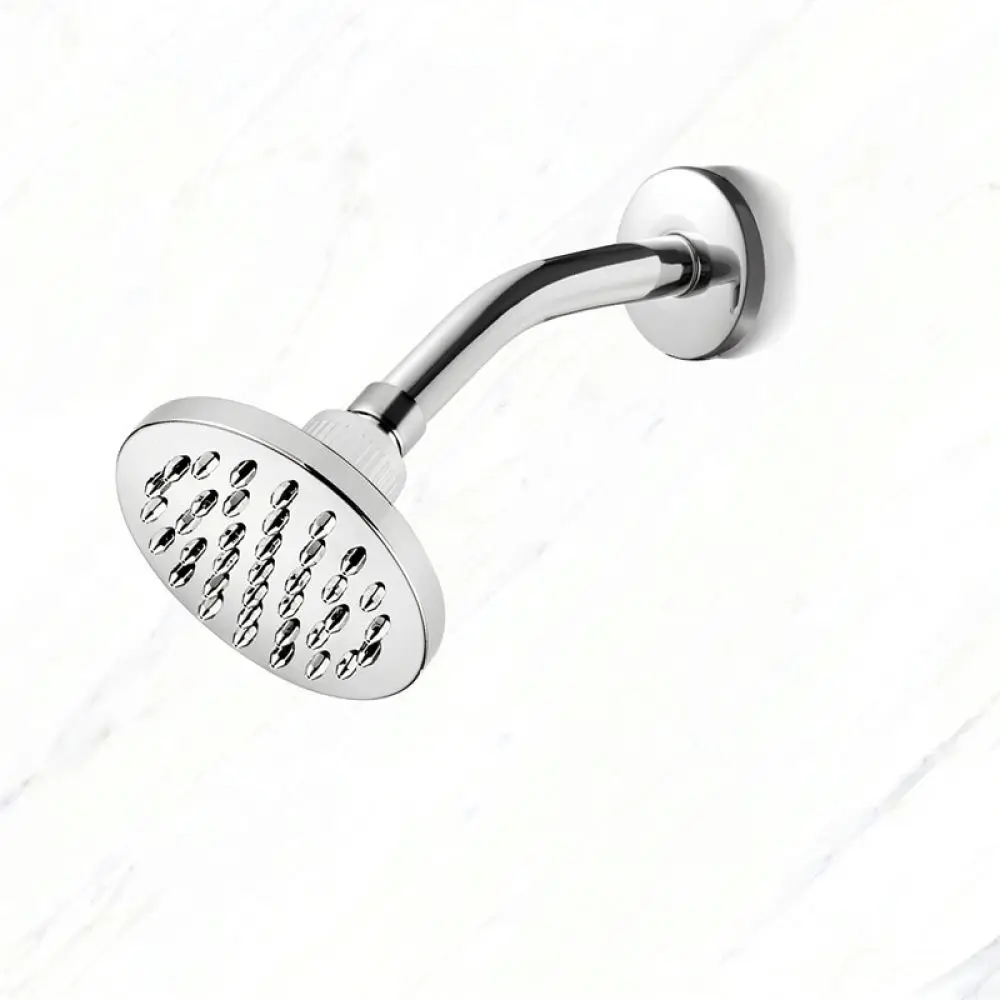 Stainless Steel 6 Inch Shower Arm Wall Mounted Concealed Pipe Extension Connector For Modern Rain Showerhead Hardware