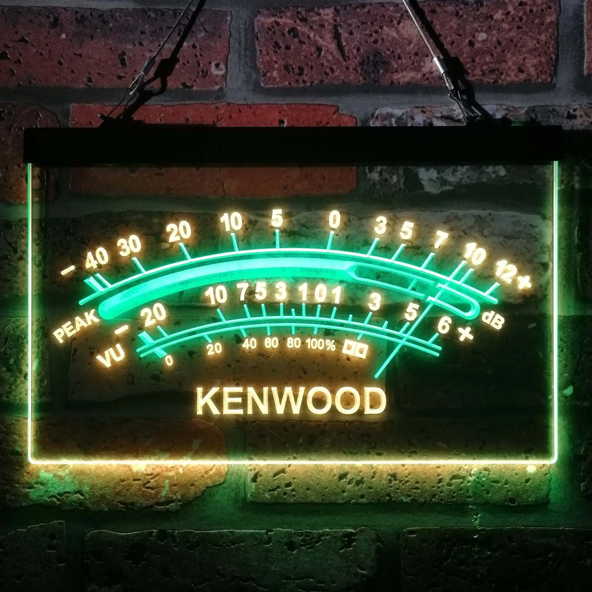 

kenwood peak vu dB Neon LED Sign