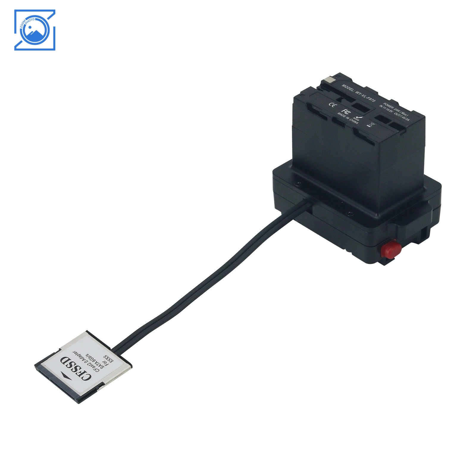 Адаптер CFast-SSD для аккумулятора V-образной формы