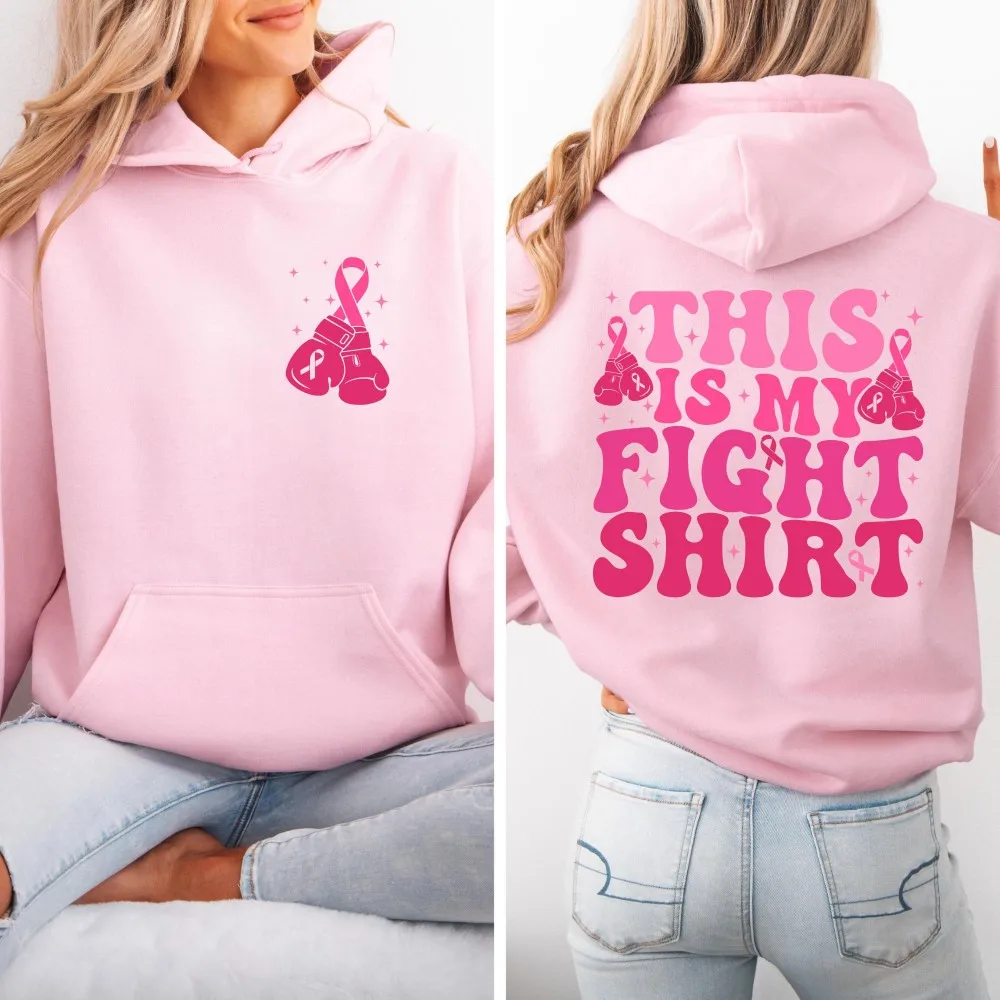 Breast Cancer Awareness Sweatshirt, This is My Fight Hoodie, Cancer Warrior Hoodie, Cancer Awareness Hoodie
