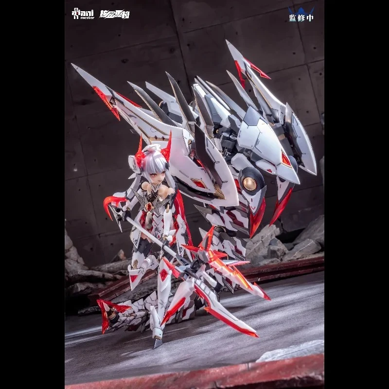 

In Stock Original Product Nuclear Gold Reconstruction Ziweixing·White White White Snake Machine Girl Assembly 1/12