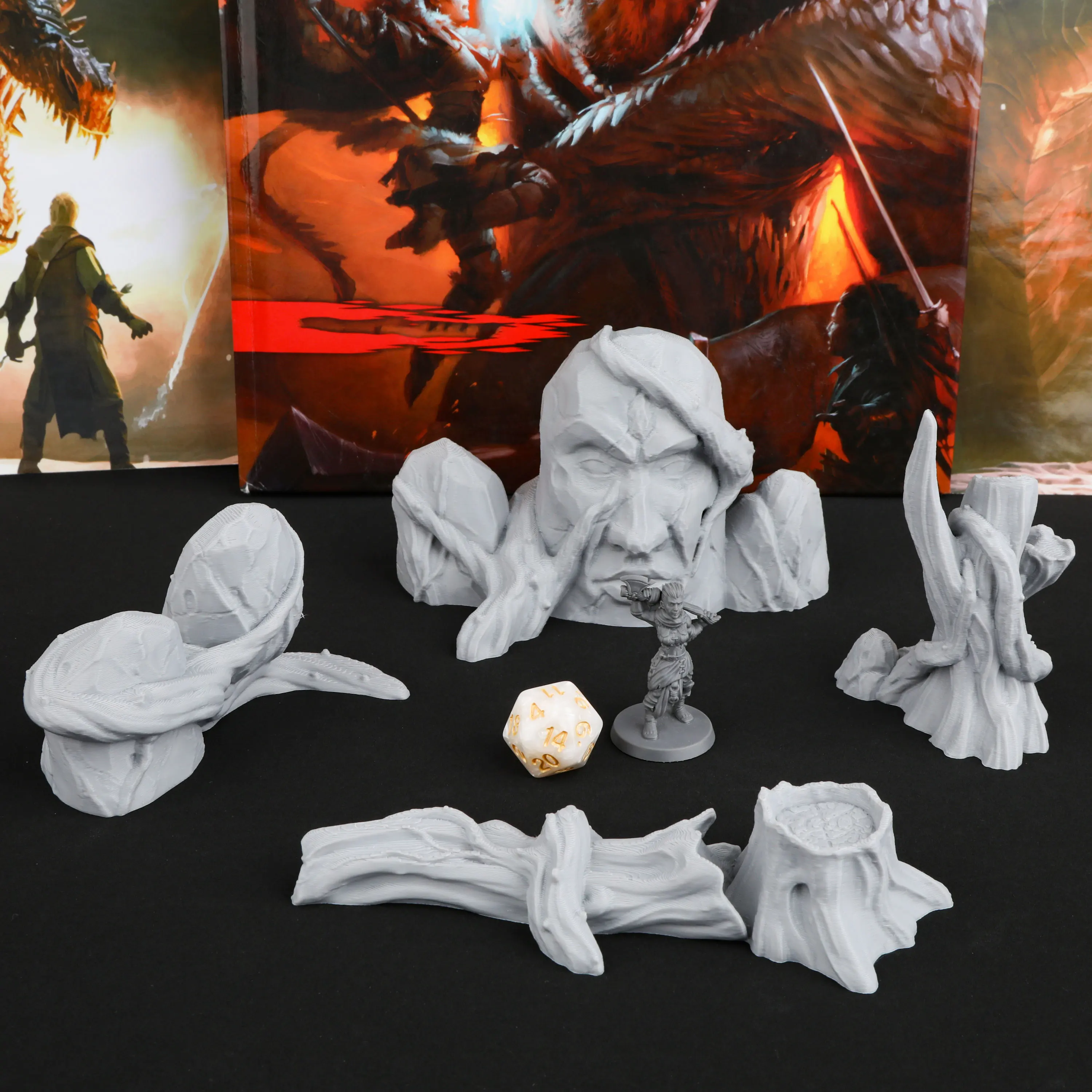 Sci-Fi Vehicle Miniature Set | Modular Heavy Units for Tabletop RPG Adventures, Smooth-Fit Assembly & Display-Ready Details
