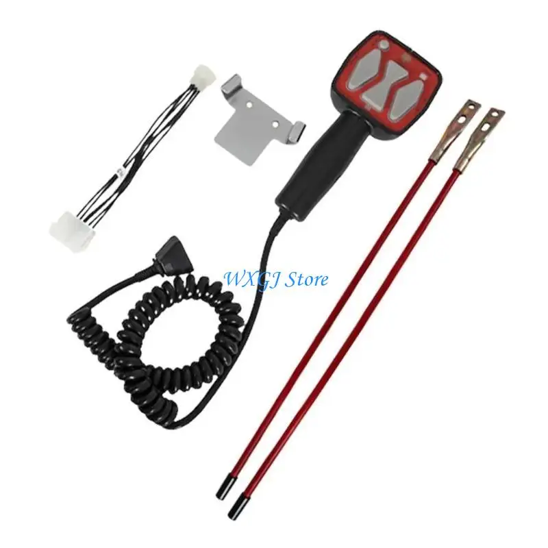 Controller manuale compatto per spazzaneve con mini barra luminosa 37JE per 1306902 Western 56462 9400