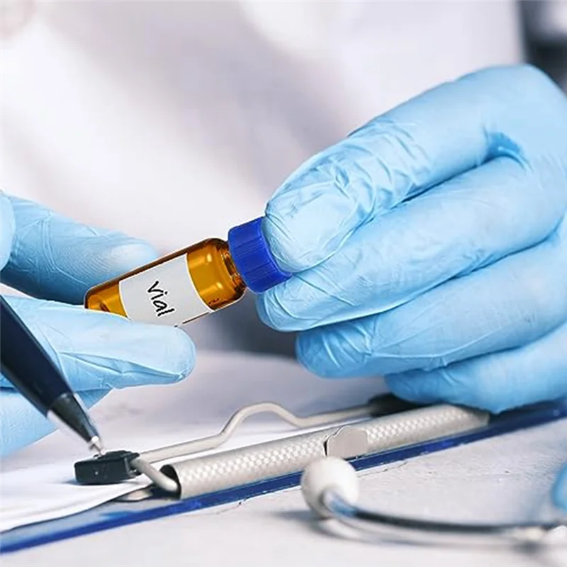 

A41Z-100 Упаковка флаконов HPLC/GC 9-425 Лабораторные янтарные флаконы Флакон для образцов с завинчивающейся крышкой Пластырь для письма Коричневый