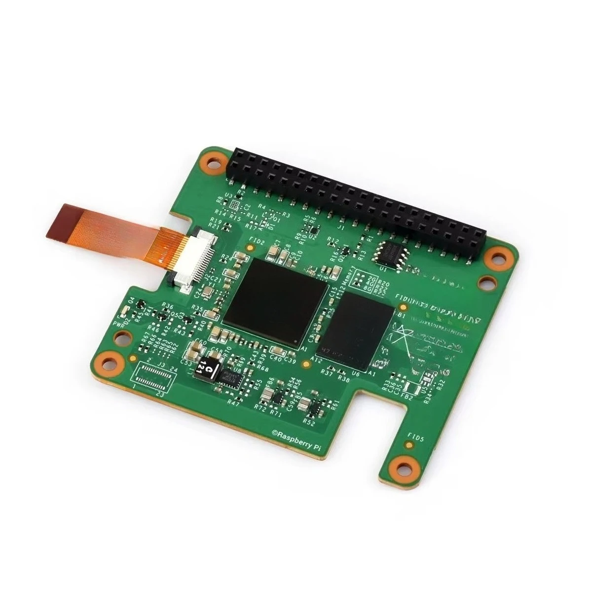Raspberry Pi AI HAT+ 2 High Performance Hailo-10H AI Accelerator 40 TOPS 8GB Onboard RAM With Heatsink for Raspberry Pi 5