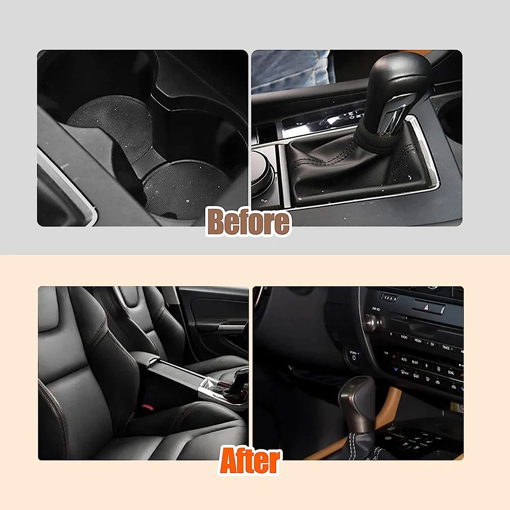 Car Interior Cleaning Tool Air Conditioner Air Outlet Cleaning Artifact Brush Car Brush Car Crevice Dust Removal Car Detailing