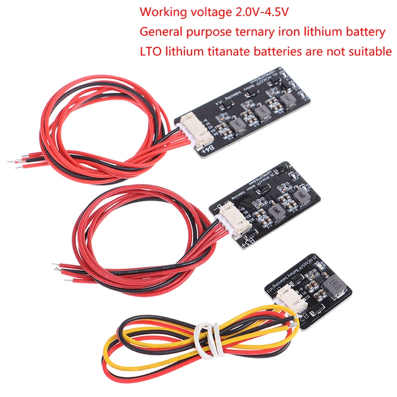 2S 3S 4S Active Balancer Board 1.2A Lifepo4 Lipo Li-ion Lithium Battery Energy Transfer Equalizer Module Inductive Version