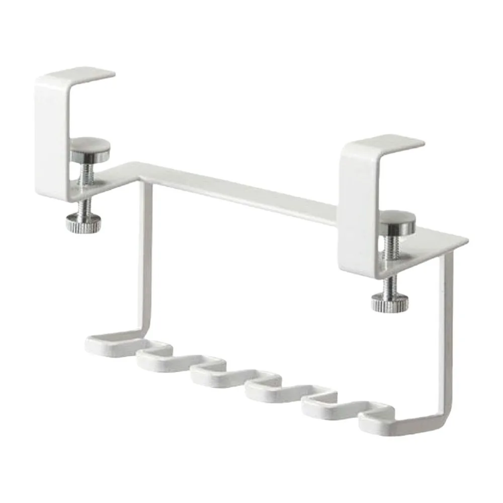 

Carbon Steel No-Drill Toothbrush Holder Wall Mounted Space Saving Toothbrush Storage Rack Black/White Stable Razor Storage Rack